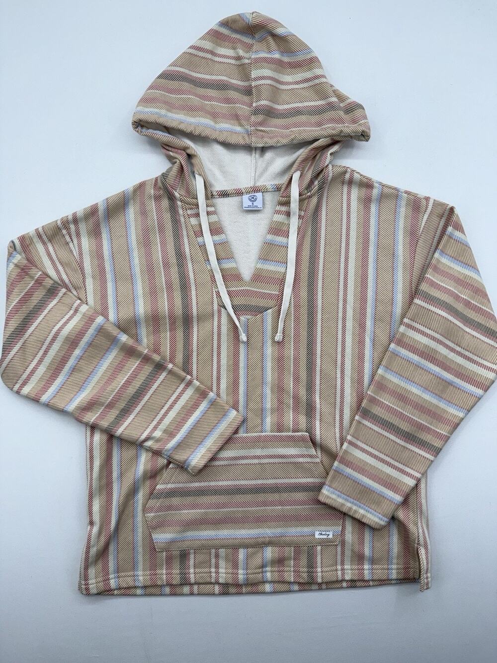 Hurley Hoodie Poncho Sweatshirt Women's Beach Pullover Size Small NWT